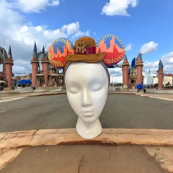 Disney Parks 50th Mickey Big Thunder Mountain Main Attraction Headband Ears - Picture 4 of 12